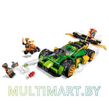 Конструктор LEGO Ninjago 71763 Гоночный автомобиль ЭВО Ллойда картинка 6
